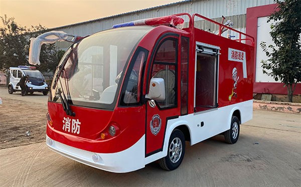 Characteristics of electric fire truck