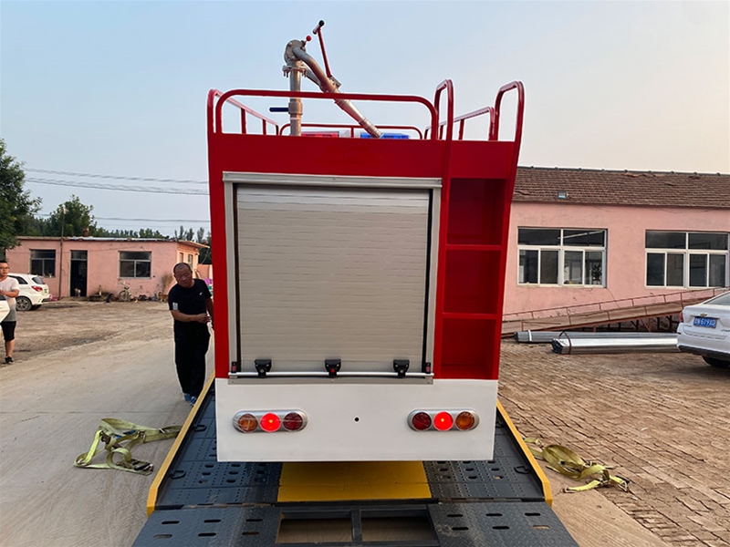 bus fire truck