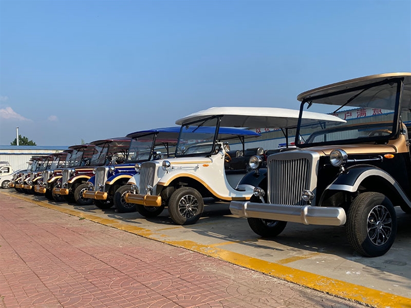 Vintage cars 4 rows of 11 seats LSLS style