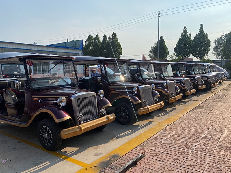 Vintage cars 4 rows of 11 seats LSLS style