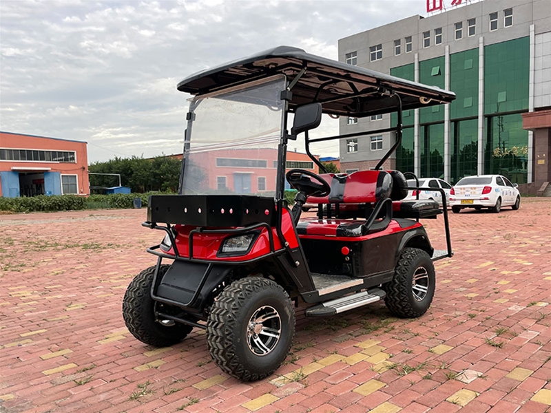 Golf cart 1+1 row, 4 seats