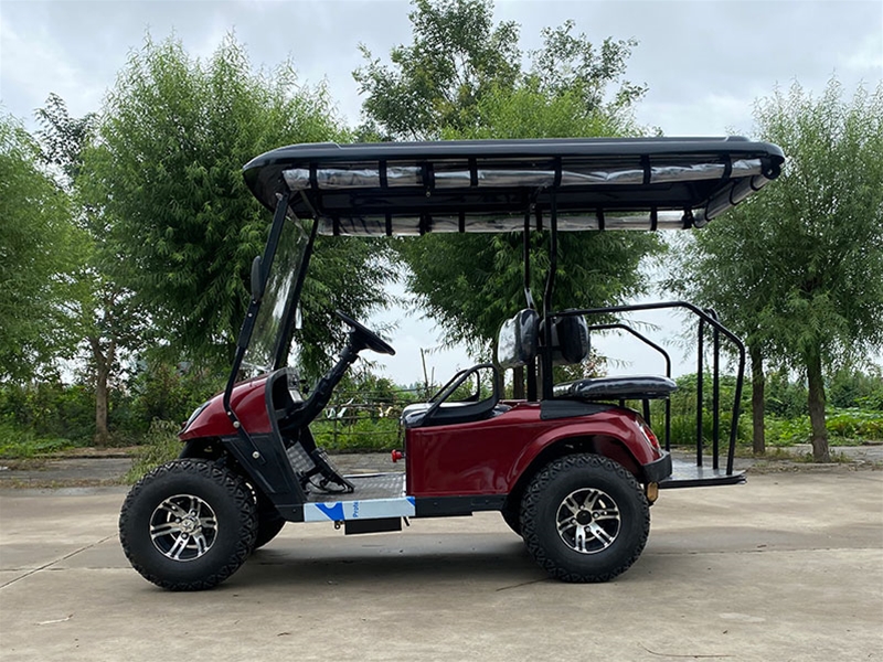 Golf cart 1+1 row, 4 seats