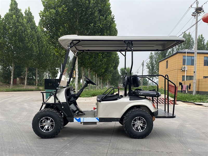 Golf cart 1+1 row, 4 seats
